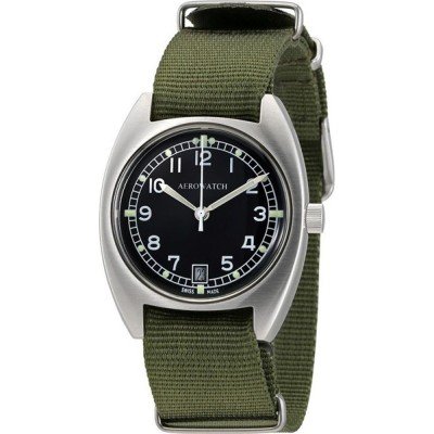 Aerowatch 42971-AA02 Military G-10 Field Watch