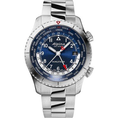 Alpina Startimer AL-255N4S26B Startimer Pilot Worldtimer Uhr