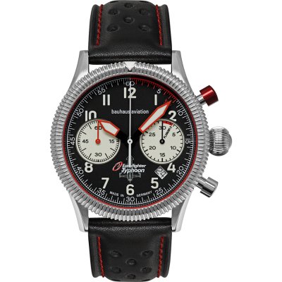 Bauhaus Aviation 2518-2 Aviation Eurofighter Typhoon Uhr