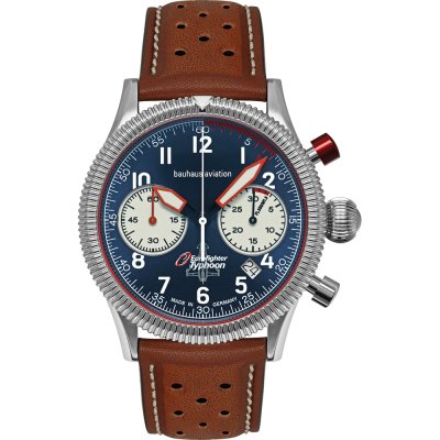 Bauhaus Aviation 2518-3 Aviation Eurofighter Typhoon Uhr