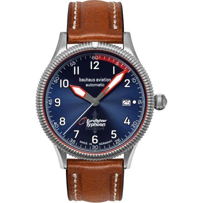 Bauhaus Aviation 2556-3 Aviation Eurofighter Typhoon Uhr