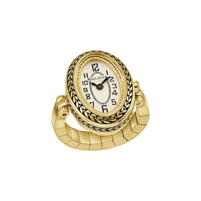 Bulova Classic 97L188 Art Deco Ring Uhr