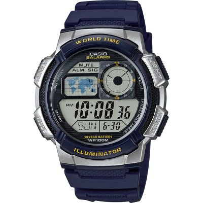 Casio Collection AE-1000W-2AV World Time Uhr