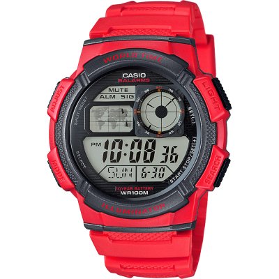 Casio Collection AE-1000W-4AV World Time Uhr