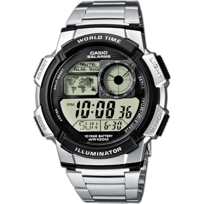 Casio Collection AE-1000WD-1AV World Time Uhr