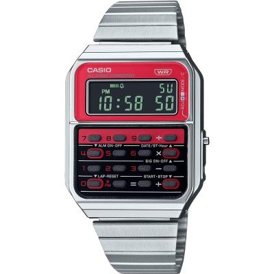 Casio Vintage CA-500WE-4B Retro Pop Calculator Uhr