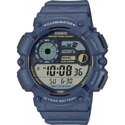 Casio Collection WS-1500H-2AV LCD Large Uhr