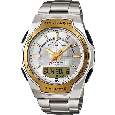 Casio CPW-500HD-7AV Prayer Compass Watch