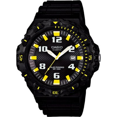 Casio MRW-S300H-1B3V Gents Resin Solar Uhr