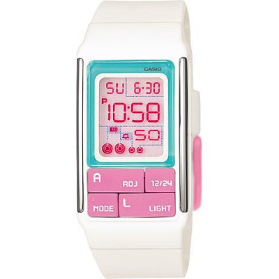 Casio LDF-51-7C Ladies Digital Poptone Uhr