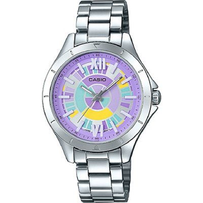Casio LTP-E129D-6A Ladies Uhr