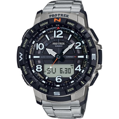 Casio Pro Trek Smart PRT-B50T-7 Pro Trek Titanium Uhr