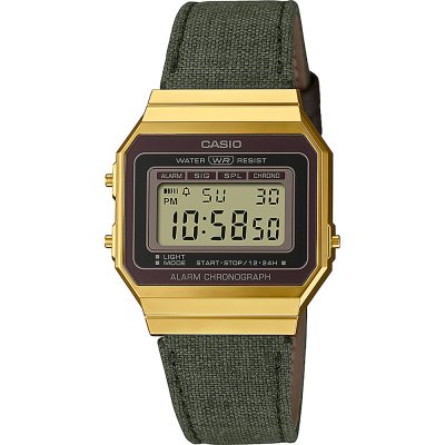 Casio Vintage A700WEGL-3A New Slim Vintage Uhr