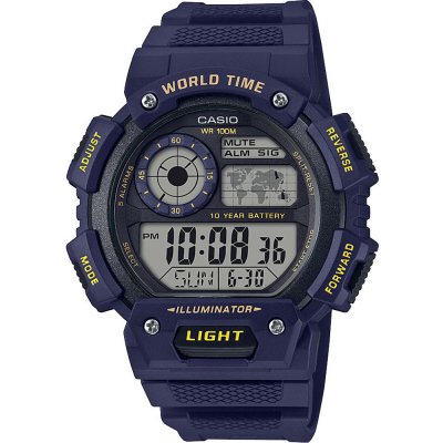 Casio Collection AE-1400WH-2AV World Timer Uhr