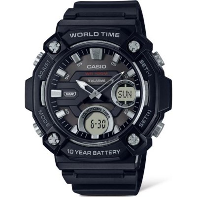 Casio Collection AEQ-120W-1AV Worldtimer Uhr