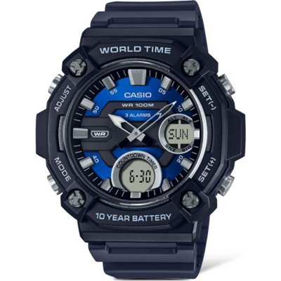 Casio Collection AEQ-120W-2AV Worldtimer Uhr