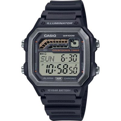 Casio Collection WS-1600H-1AV LCD Large Uhr