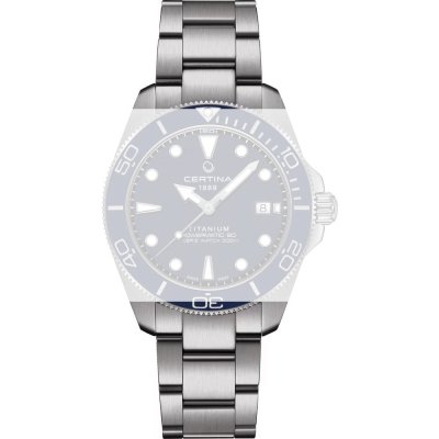 Certina C605024501 DS Action Powermatic 80 Band