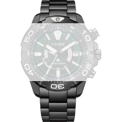 Citizen 59-A2NXC-01 Light in black Strap
