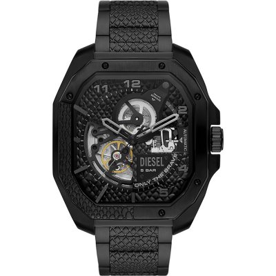 Diesel DZ7472 Flayed - Black Reptilia Uhr