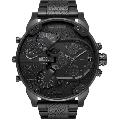 Diesel DZ7468 Mr. Daddy 2.0 - Black Reptilia Uhr