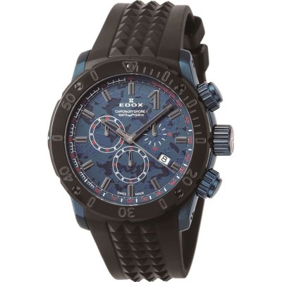 Edox 10221-37BU5-BUM5 Chronoffshore -1 Uhr