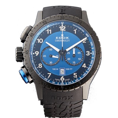 Edox 10305-3BUFM-BU1 Chronorally 1 Uhr