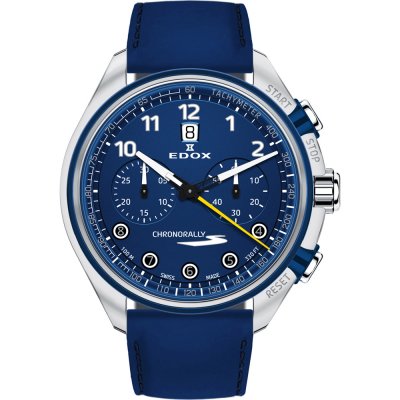 Edox 08005-3BUCBU-BUBG Chronorally-S Uhr