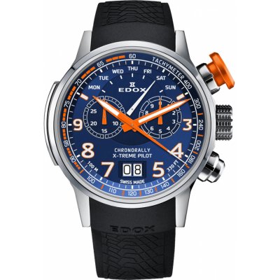 Edox Chronorally 38001-TINOCA-BUO3 Chronorally-S Uhr