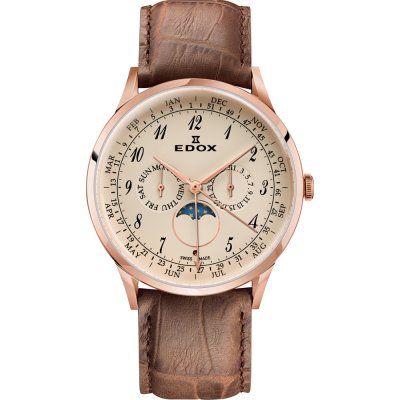 Edox 40101-37RC-BEBR Les Vauberts Uhr