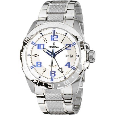 Festina Watch  Two Timezone F16490/1