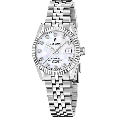 Festina Swiss Made F20087/1 Classic Steel Uhr