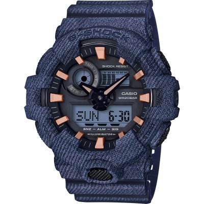 G-Shock Classic Style GA-700DE-2A Denim Uhr