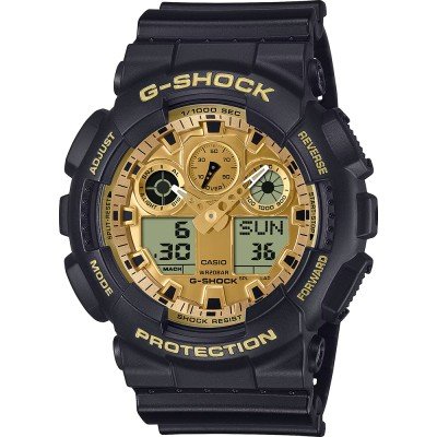 G-Shock Classic Style GA-100GGB-1A9ER Black and Gold Uhr