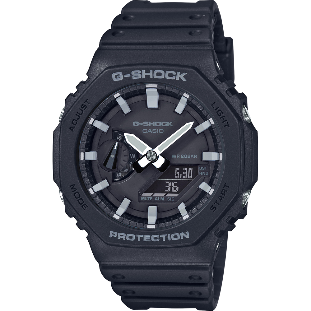 G-Shock Classic Style GA-2100-1AER Carbon Core Uhr