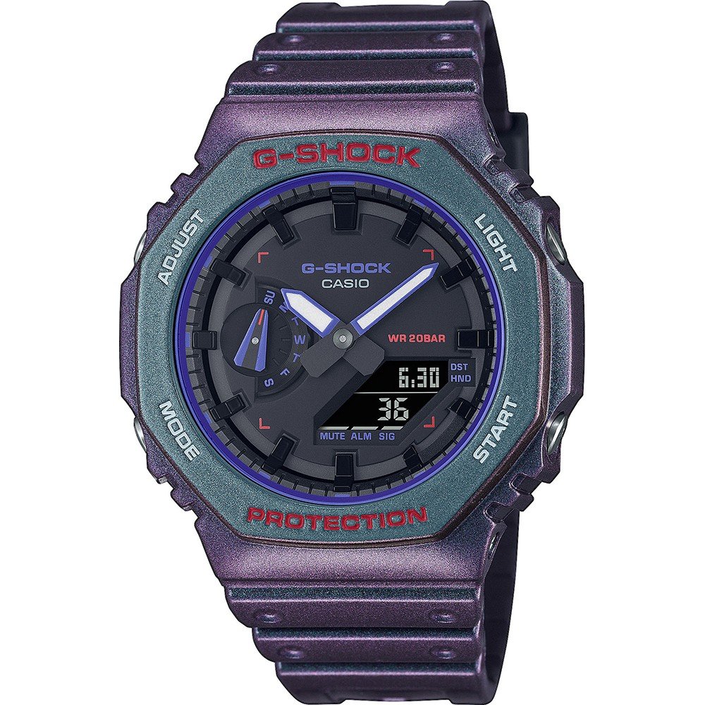 G-Shock Classic Style GA-2100AH-6AER Classic - Aim High Uhr