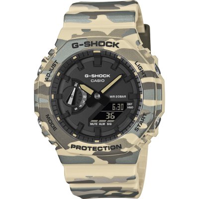 G-Shock Classic Style GA-2100CM-5AER Camo Metallic Watch