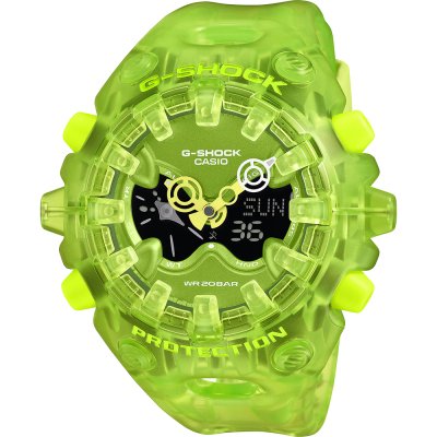 G-Shock Classic Style GA-V01SKE-3AER Big Case Transparant Uhr