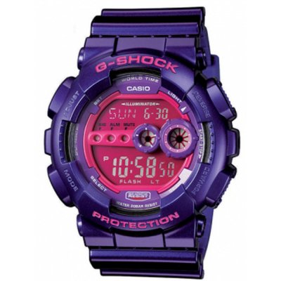 G-Shock Classic Style GD-100SC-6 Shocking Colour Uhr