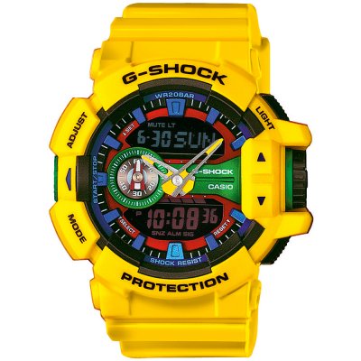 G-Shock Classic Style GA-400-9A Rotary Switch Uhr