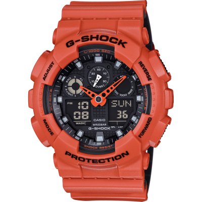 G-Shock Classic Style GA-100L-4A Layered Color Uhr