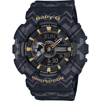 G-Shock Baby-G BA-110TP-1A Special Tribal Patern Uhr