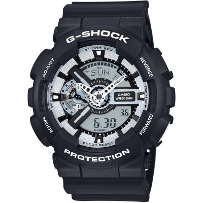 G-Shock Classic Style GA-110BW-1A Team Zebra Uhr