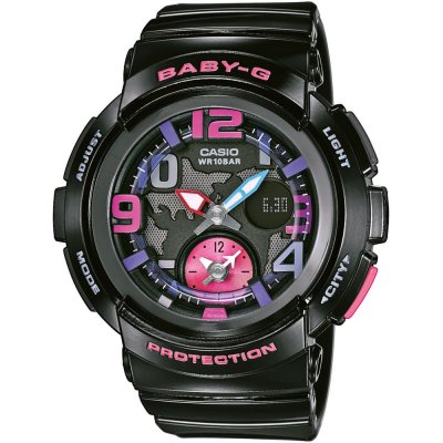 G-Shock Baby-G BGA-190-1B Travel Girl Uhr