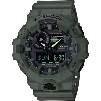 G-Shock Classic Style GA-700UC-3A Streetwear - Ultra Color Uhr