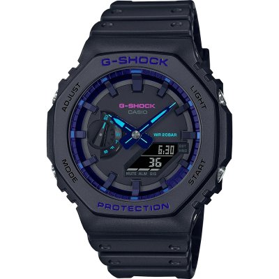 G-Shock Classic Style GA-2100VB-1AER Virtual Blue Uhr