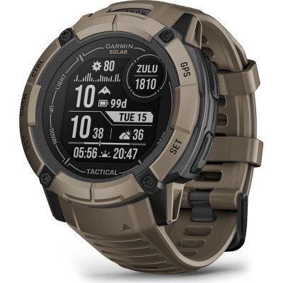 Garmin Instinct 010-02805-02 Instinct 2X Solar Tactical - Coyote Tan Uhr