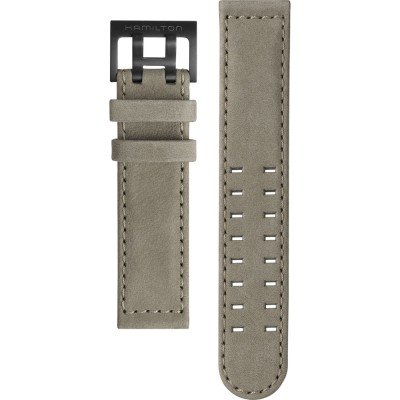 Hamilton Straps H690.000.120 Khaki Titanium Band
