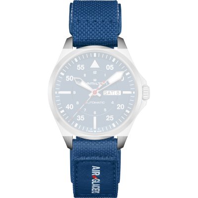 Hamilton H690.000.193 Khaki Pilot Day-Date Strap
