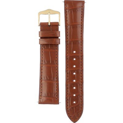 Hirsch 10220779-1-20 Genuine Alligator Strap